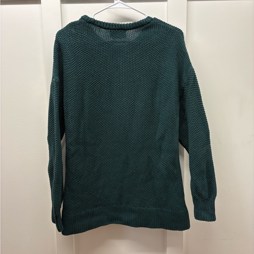 Old Navy Green Crew Neck Sweater - Tunic Length - Picture 2 of 3